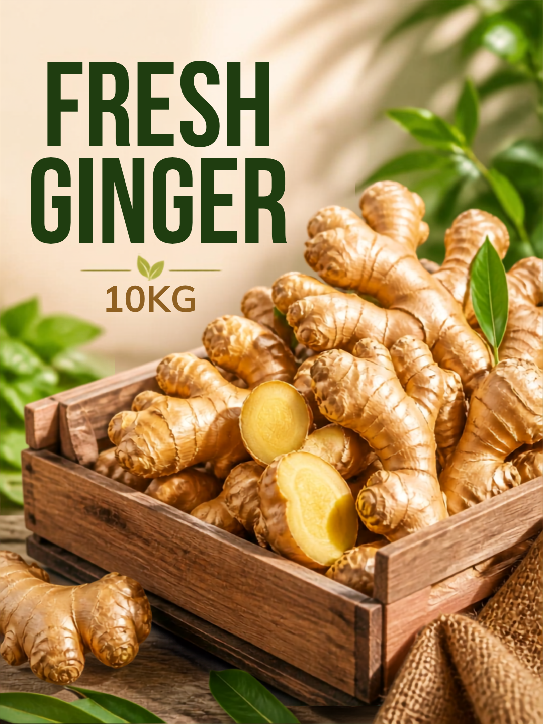 80029 - FRESH GINGER 10KG
