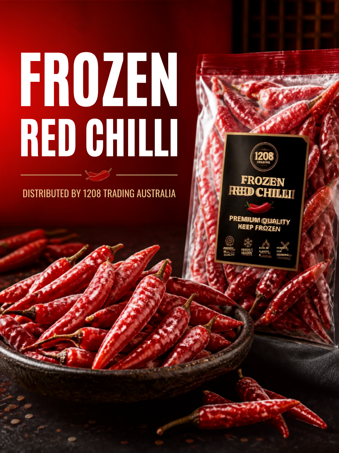 HT046 - FROZEN RED CHILI