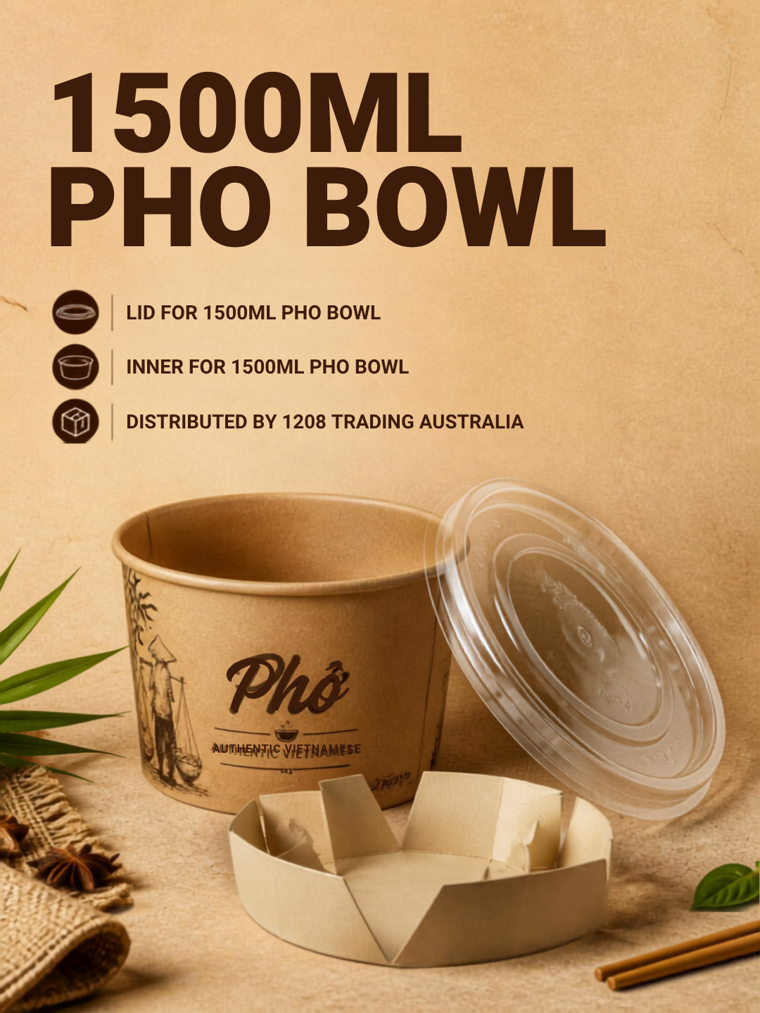 KK045 - BOWL 1500ML( TO PHO)