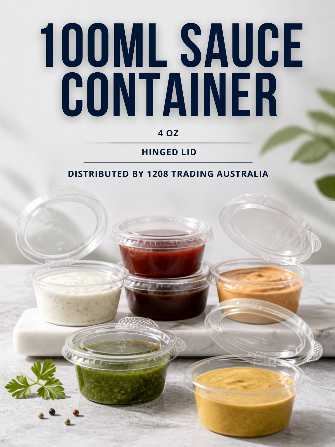 KT077 - SAUCE HIND LID 100ML(4oz)