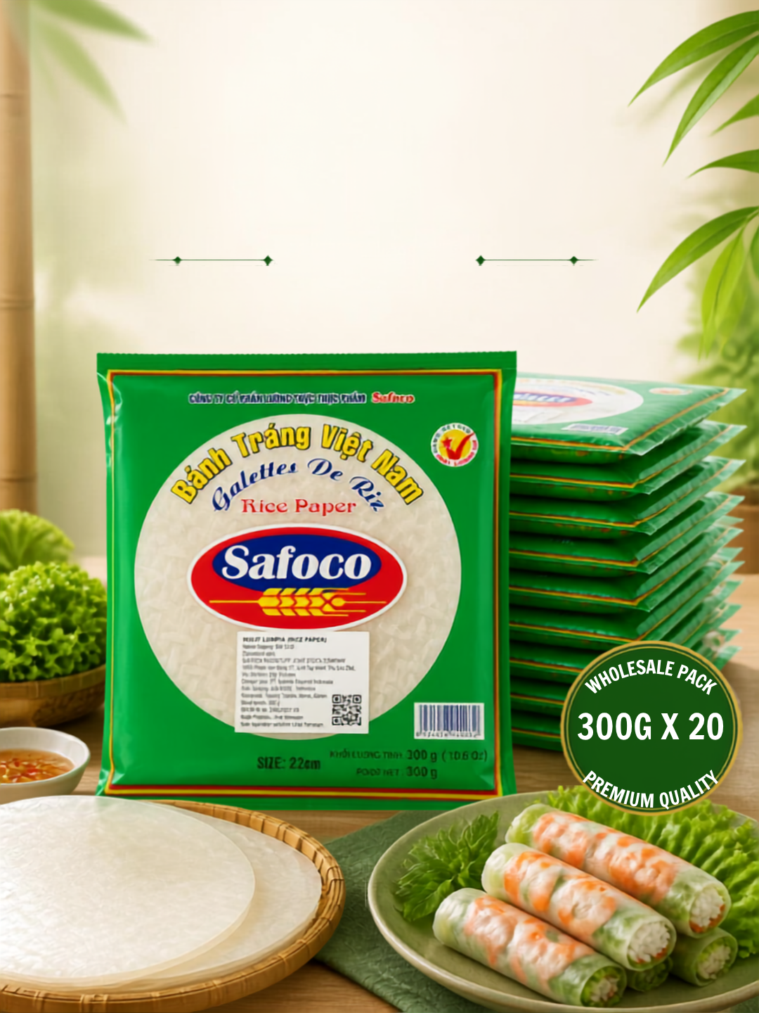 10441 - SAFOCO RICE PAPER 300Gx20