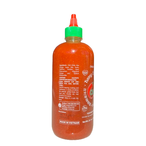 CLC04. CHILICA Hot Chili Sauce 482G - 12 Bottles