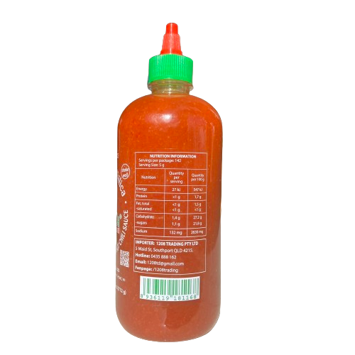 CLC04. CHILICA Hot Chili Sauce 482G - 12 Bottles