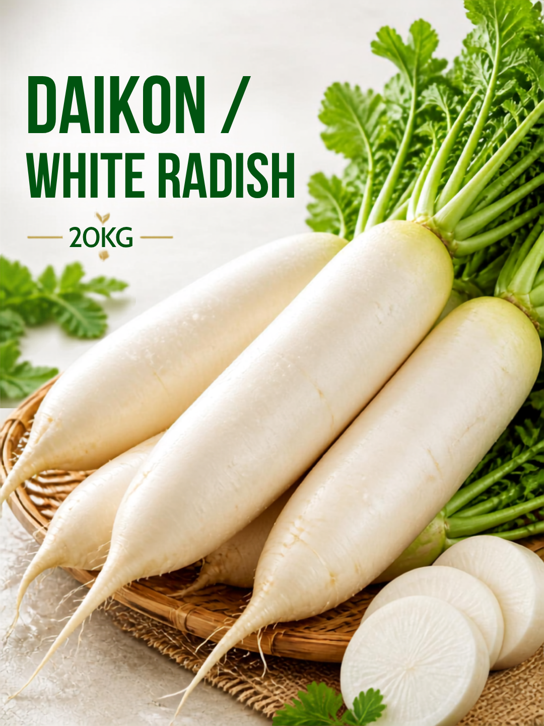 80051 - LOBOK/DICON/WHITE RADISH 20KG
