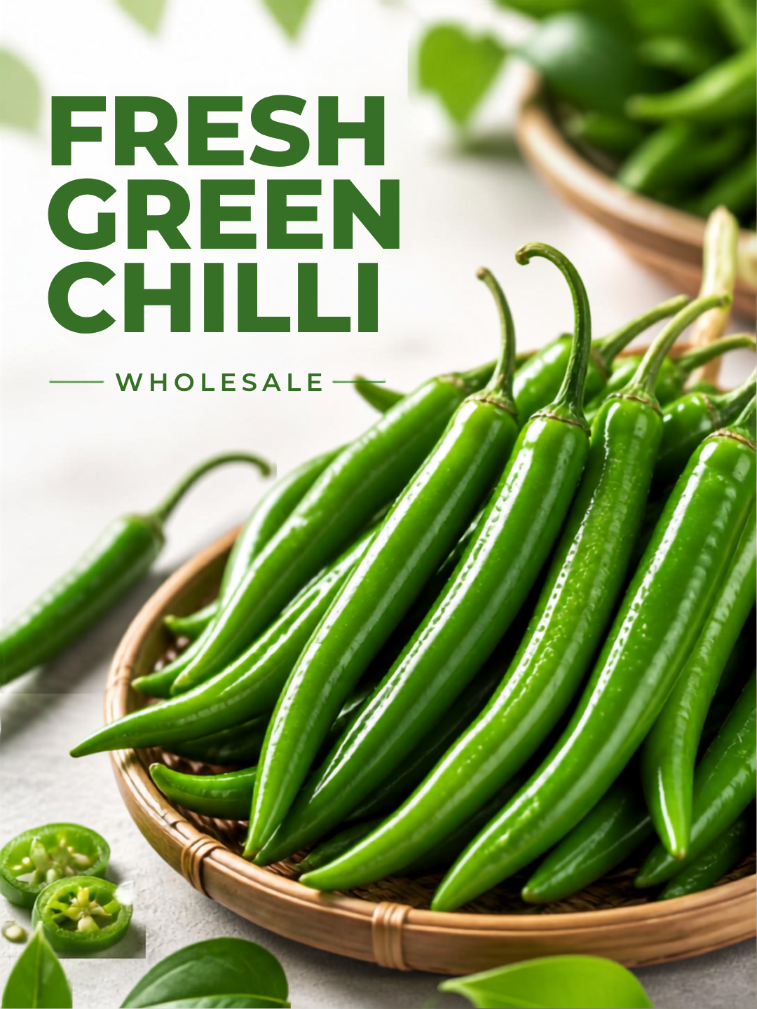 80093 - GREEN CHILI BOX 10KG