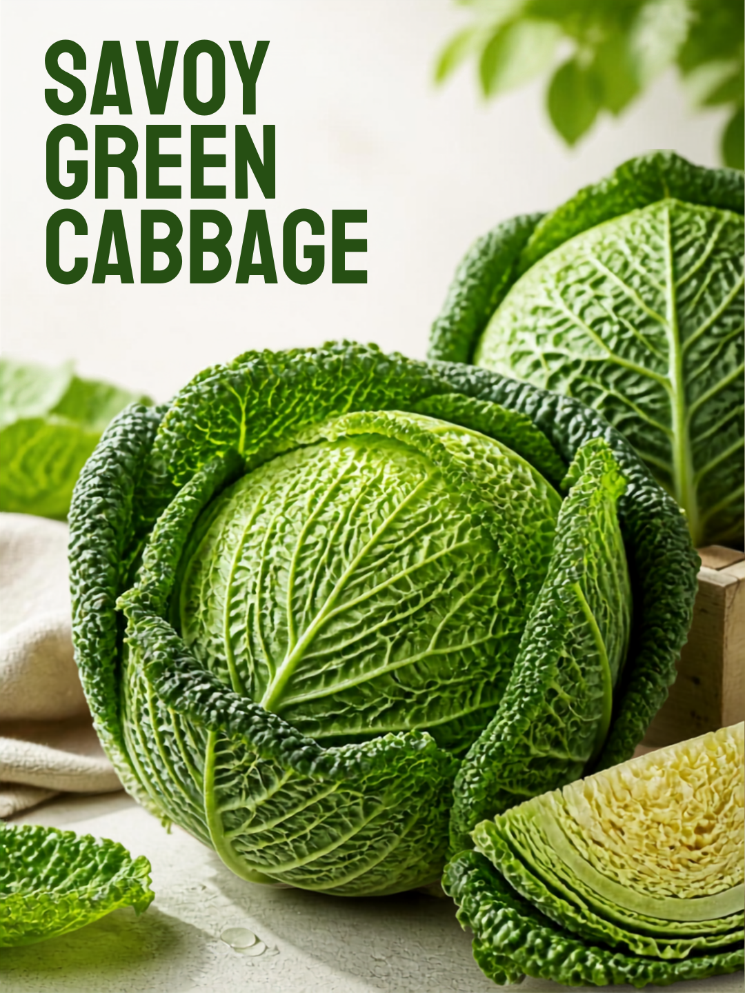 80008 - CABBAGE HEAD/SAVOY GREEN