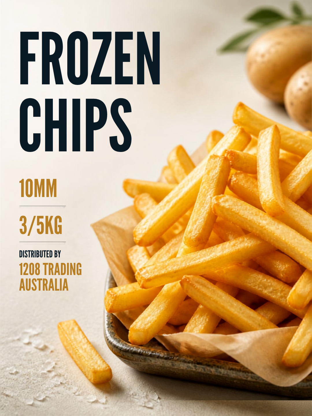 E0006 - FROZEN CHIPS 10MM 3/5KG
