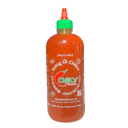 CLC04. CHILICA Hot Chili Sauce 482G - 12 Bottles
