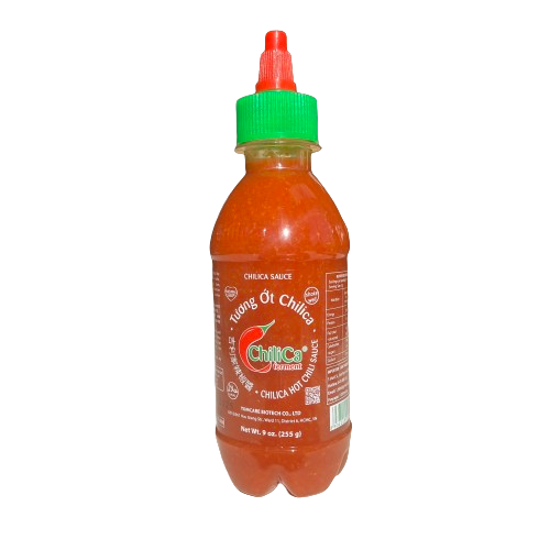 CLC03. CHILICA Hot Chili Sauce 255G - 24 Bottles